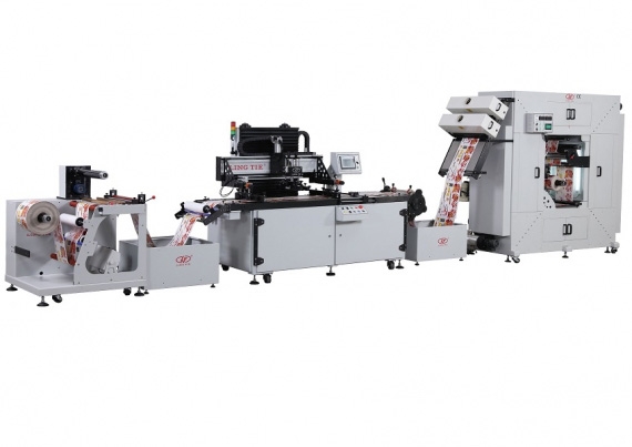 Máquina automática de impresión de rollo a rollo