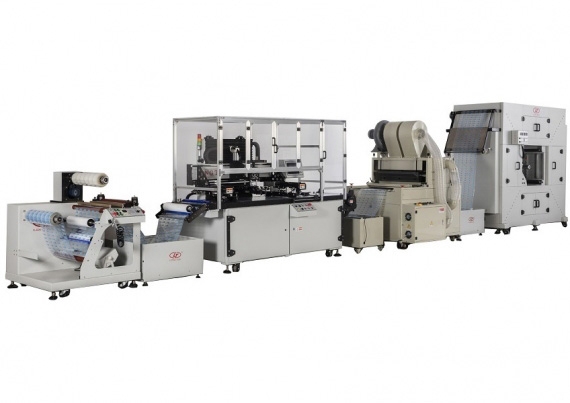 Máquina automática de impresión de rollo a rollo 