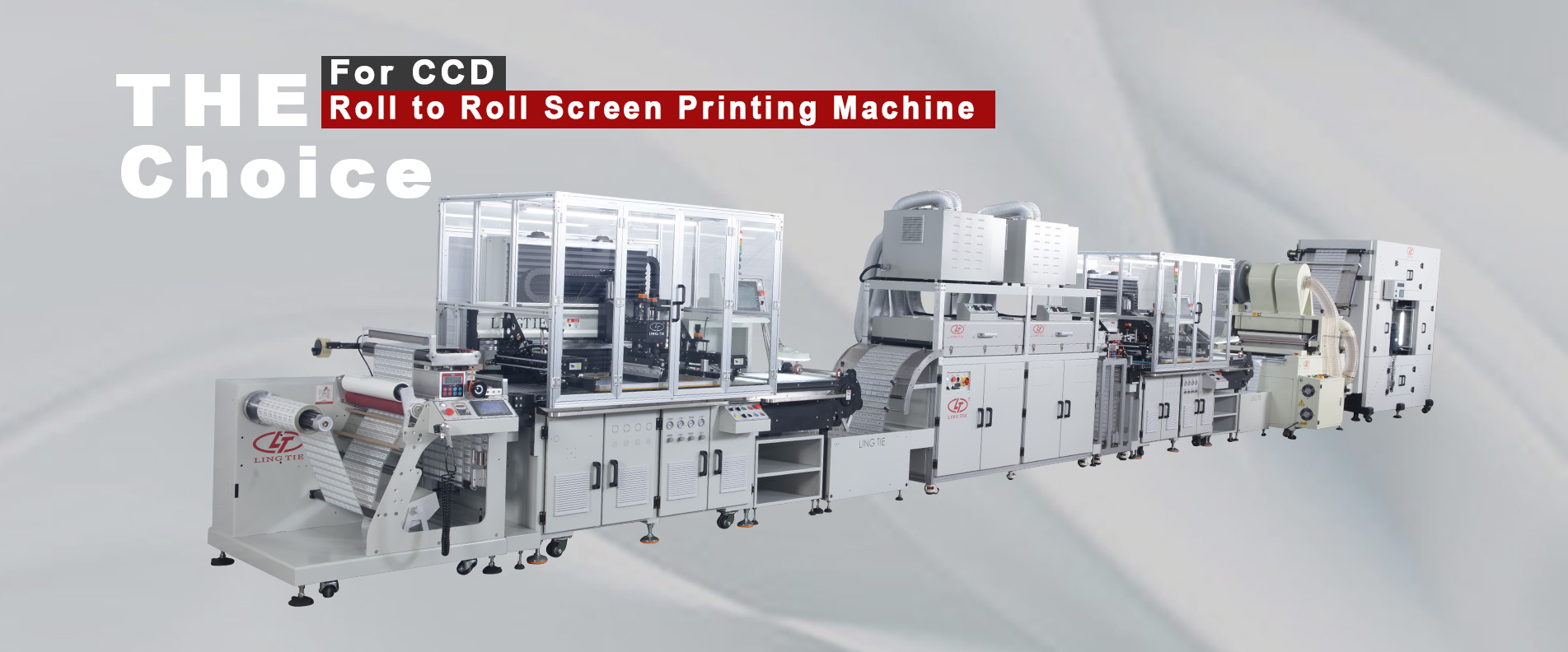 Roll to Roll Screen Printing Machine
